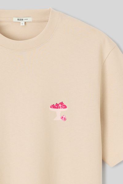 T-shirt imprim&eacute; devant dos