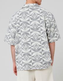 Chemisette en maille Jacquard