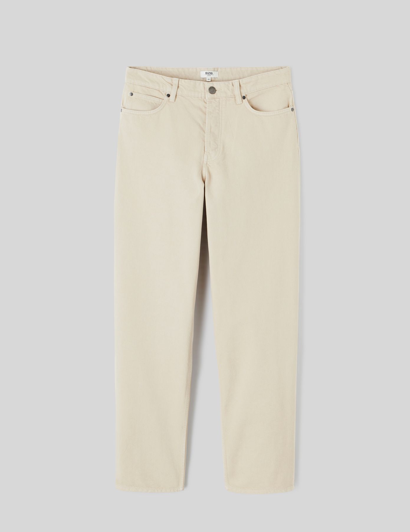 Pantalon loose de couleur