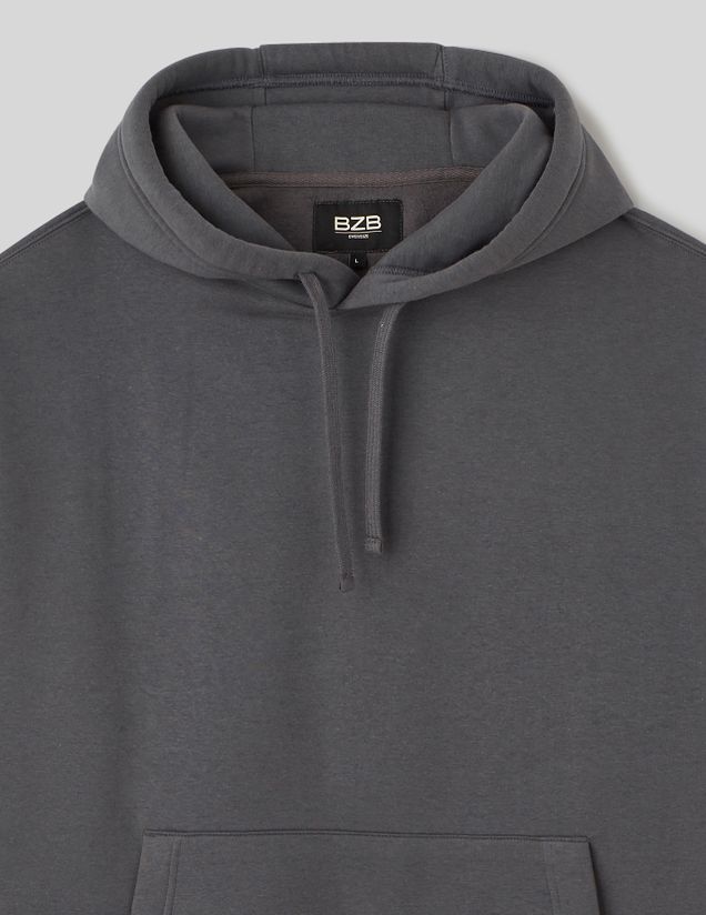 Sweat à capuche boxy