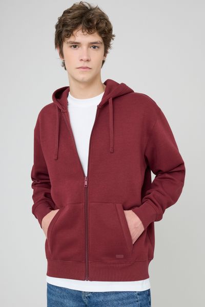 Sweat zippé à capuche
