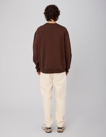 Sweat broderie poitrine