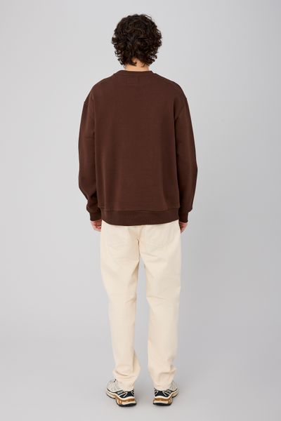 Sweat broderie poitrine