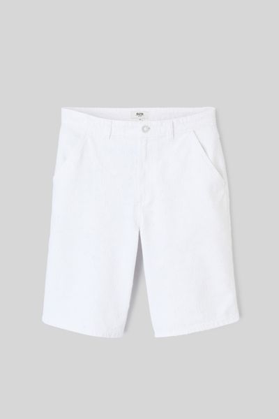 Bermuda en jean blanc fantaisie
