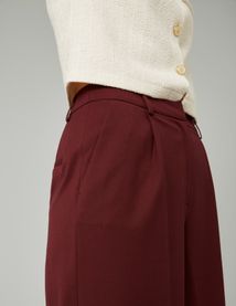 Pantalon large à pinces