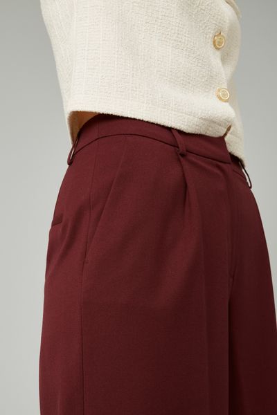 Pantalon large à pinces
