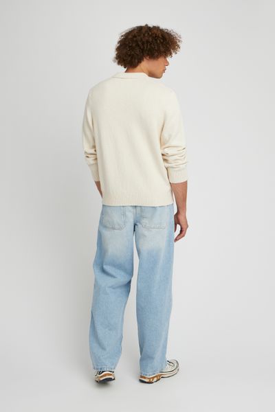 Pull col polo zippé