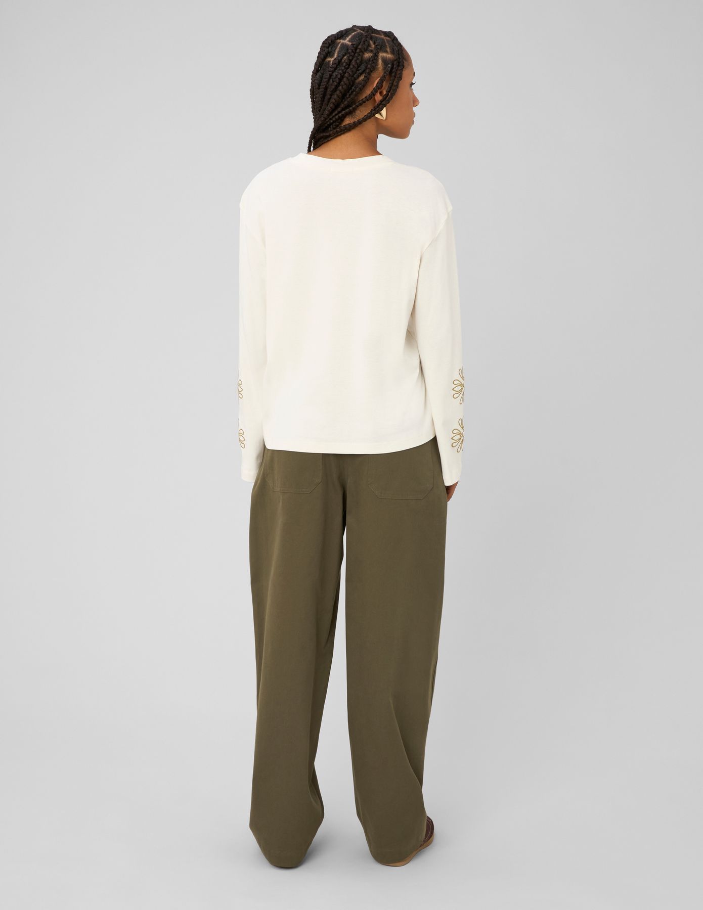 Pantalon chino balloon