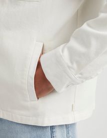 Veste zippée unie