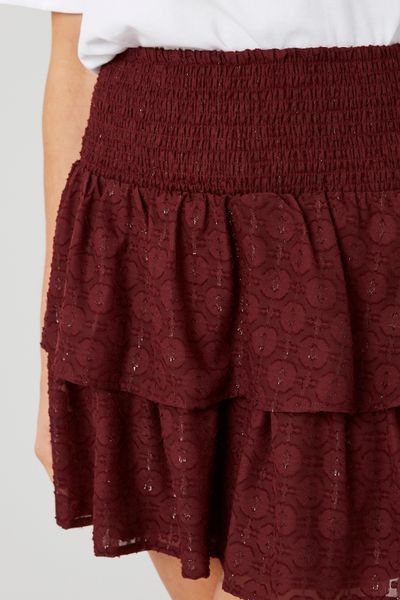 Jupe courte jacquard