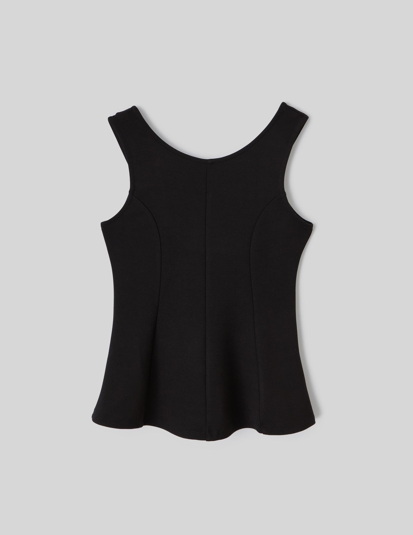 Débardeur dos nu peplum