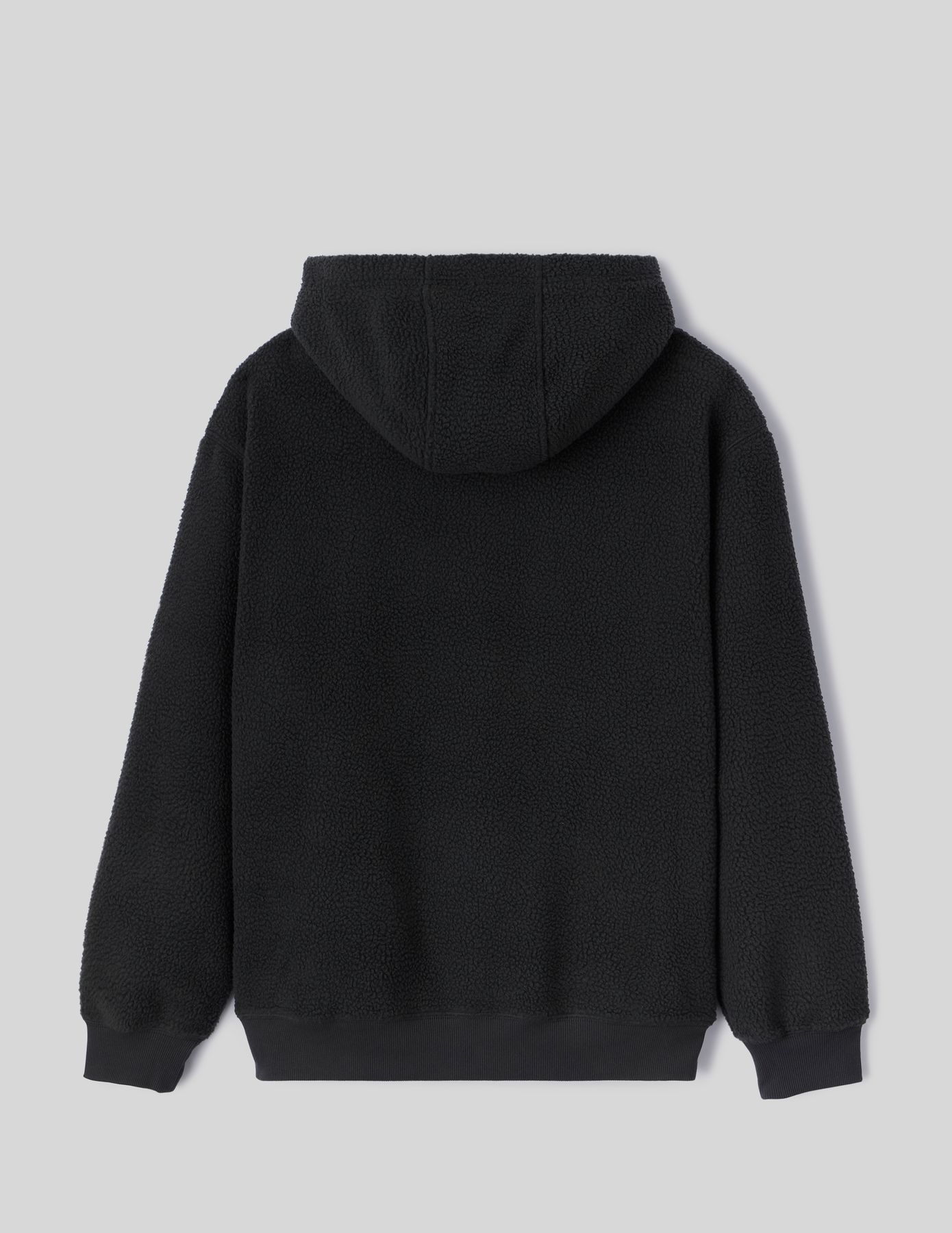 Sweat sherpa &agrave; capuche