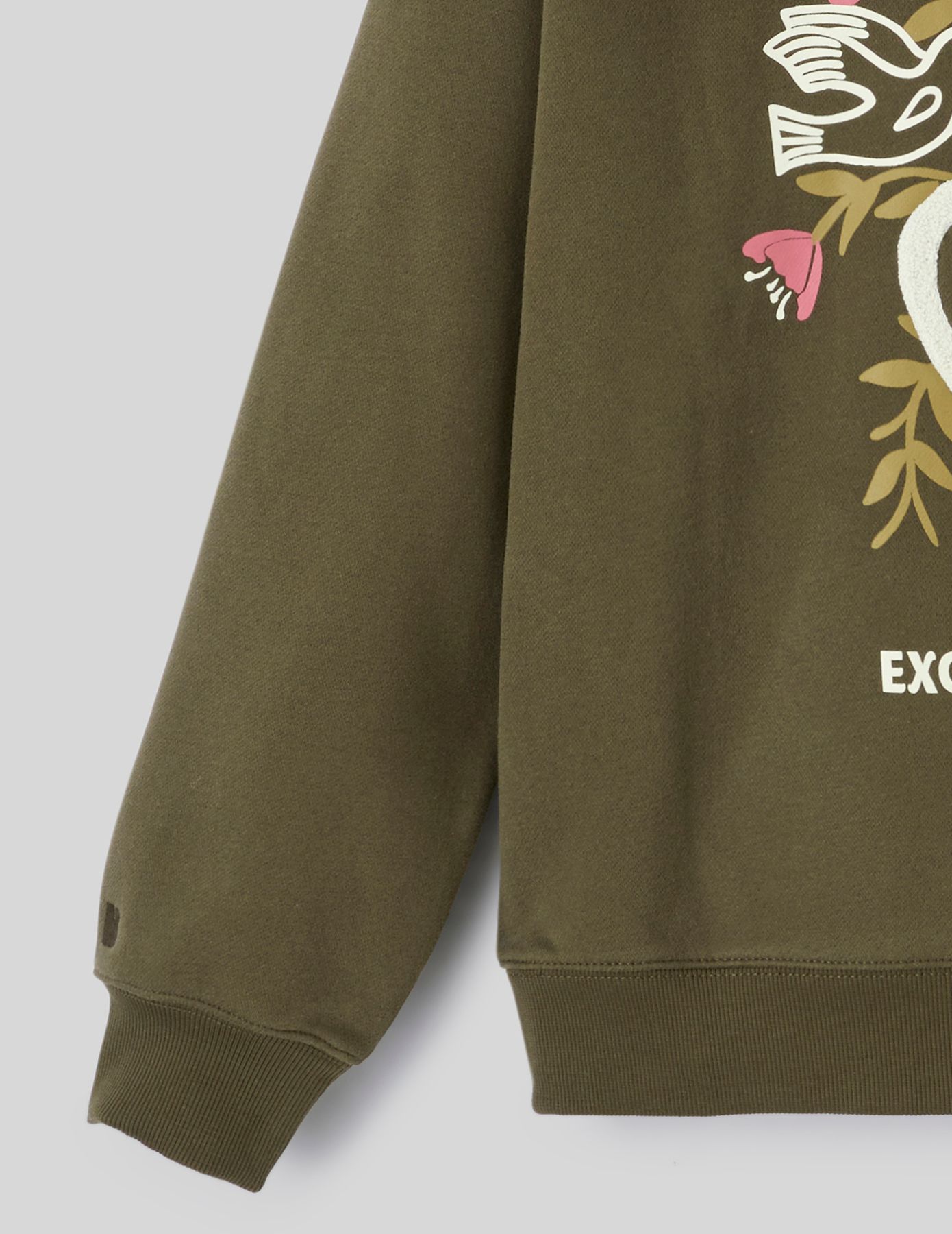 Sweat &agrave; capuche imprim&eacute;