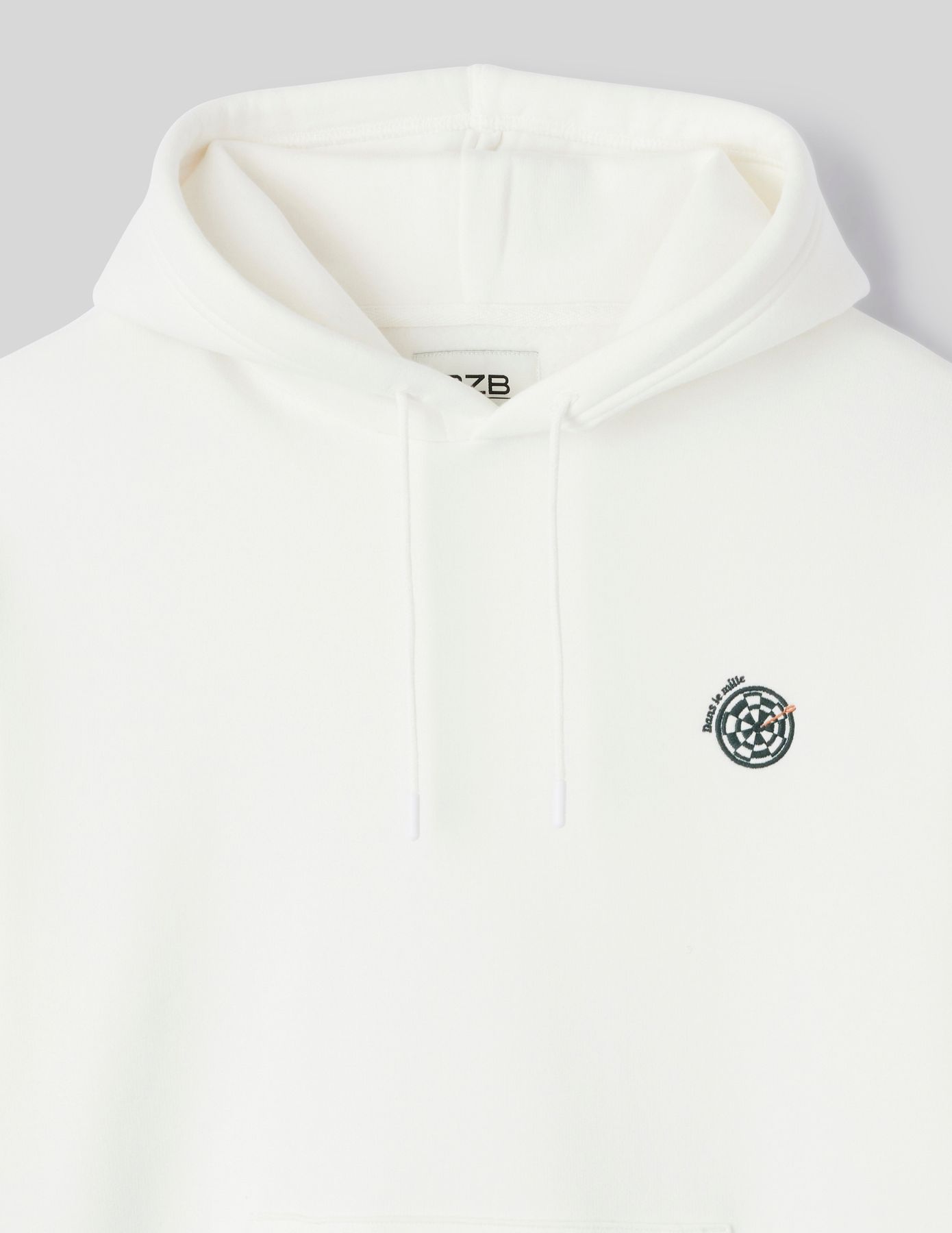 Sweat à capuche brodé