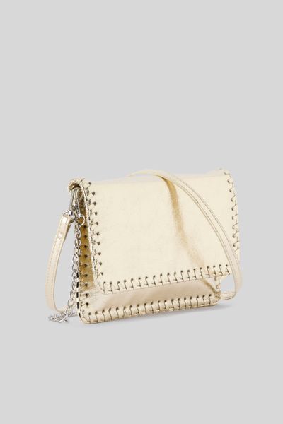 Sac pochette doré