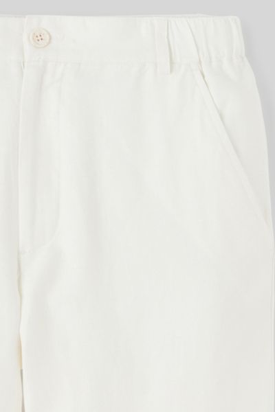 Pantalon de ville coton lin