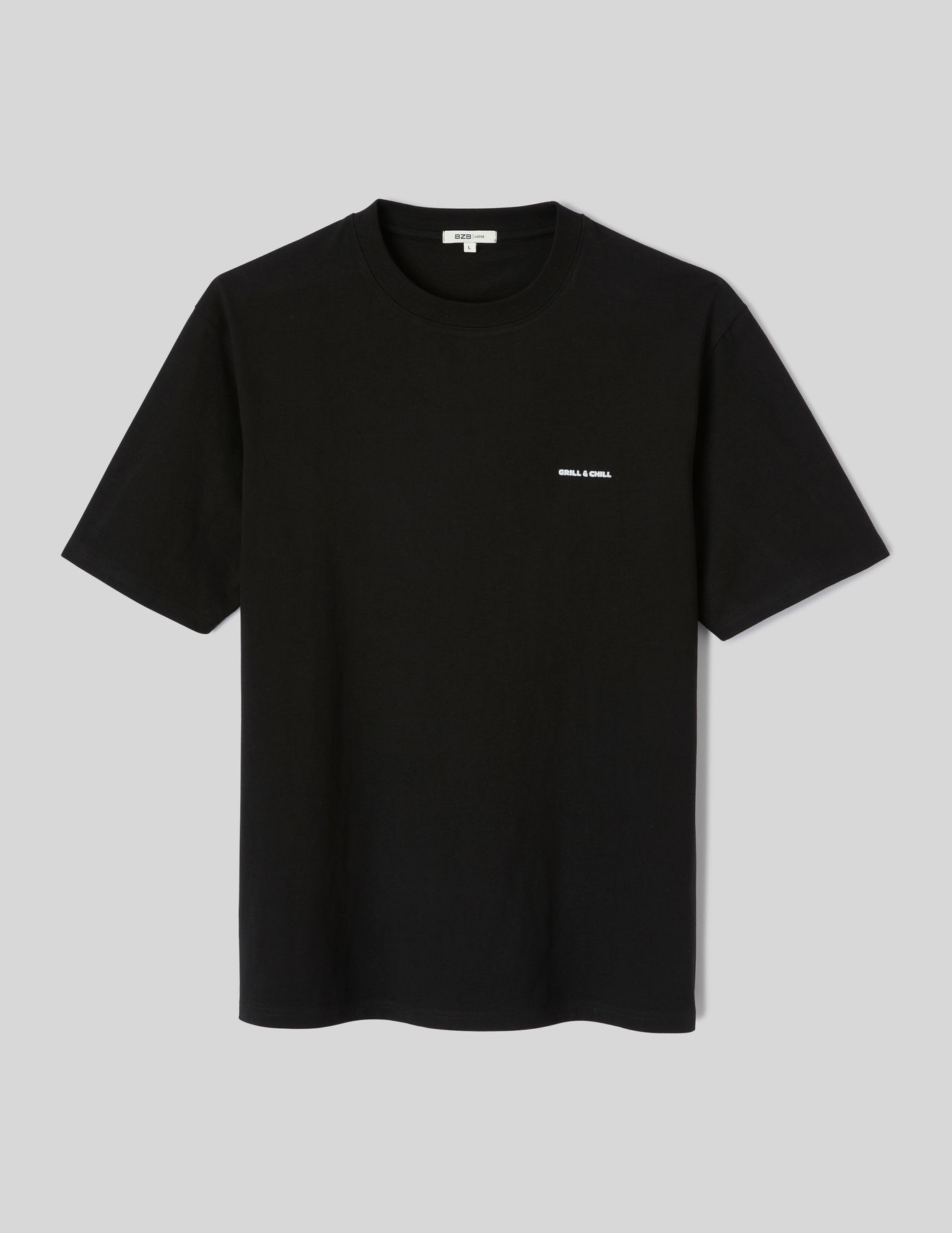 T-shirt imprim&eacute; poitrine
