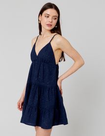 Robe courte à paillettes