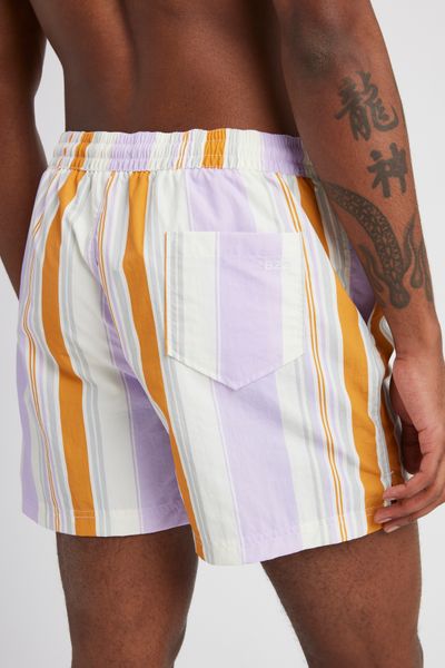 Short de bain rayures