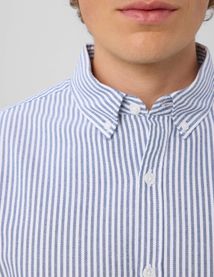 Chemise oxford ray&eacute;e