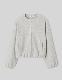 Veste boule en laine