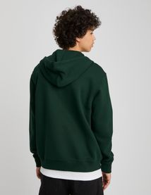 Sweat zipp&eacute; &agrave; capuche