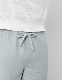 Bermuda coton lin