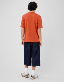 T-shirt broderie poitrine