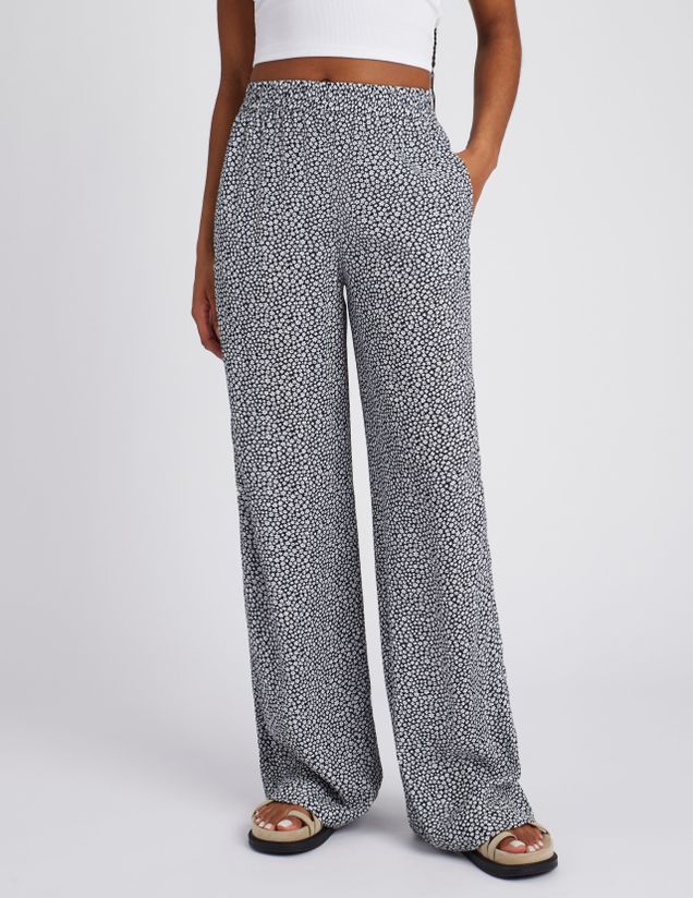 Pantalon fluide imprimé