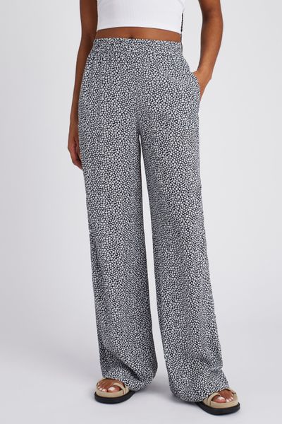 Pantalon fluide imprimé