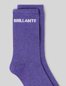 Chaussettes lurex wording