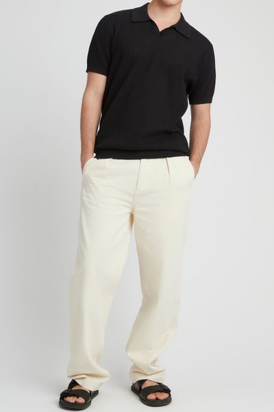Polo maille ajour&eacute;e