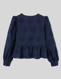 Blouse broderie 3D