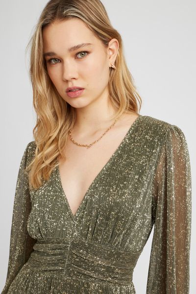 Robe courte scintillante