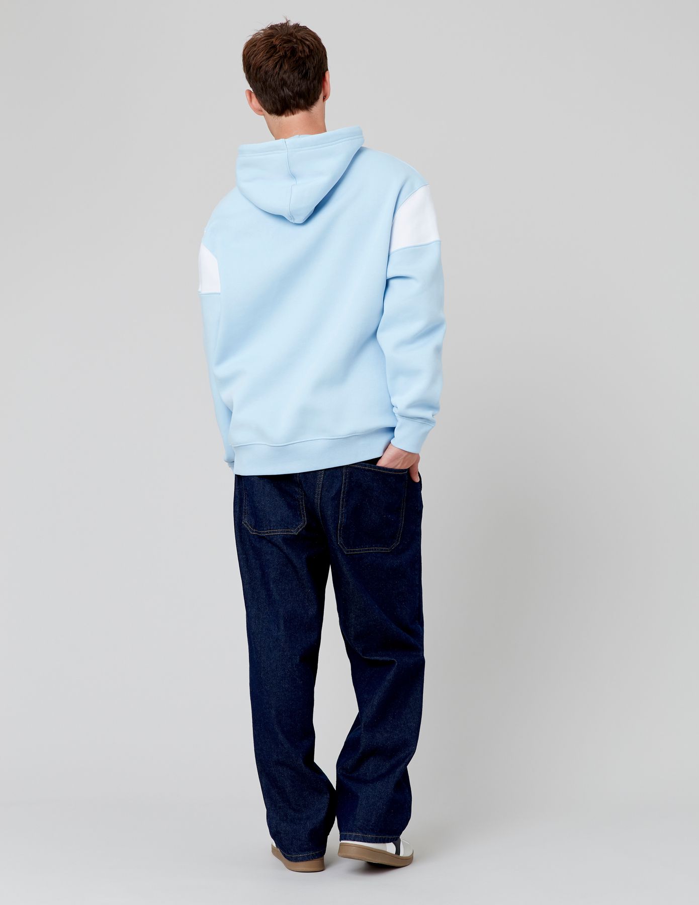 Sweat à capuche colorblock