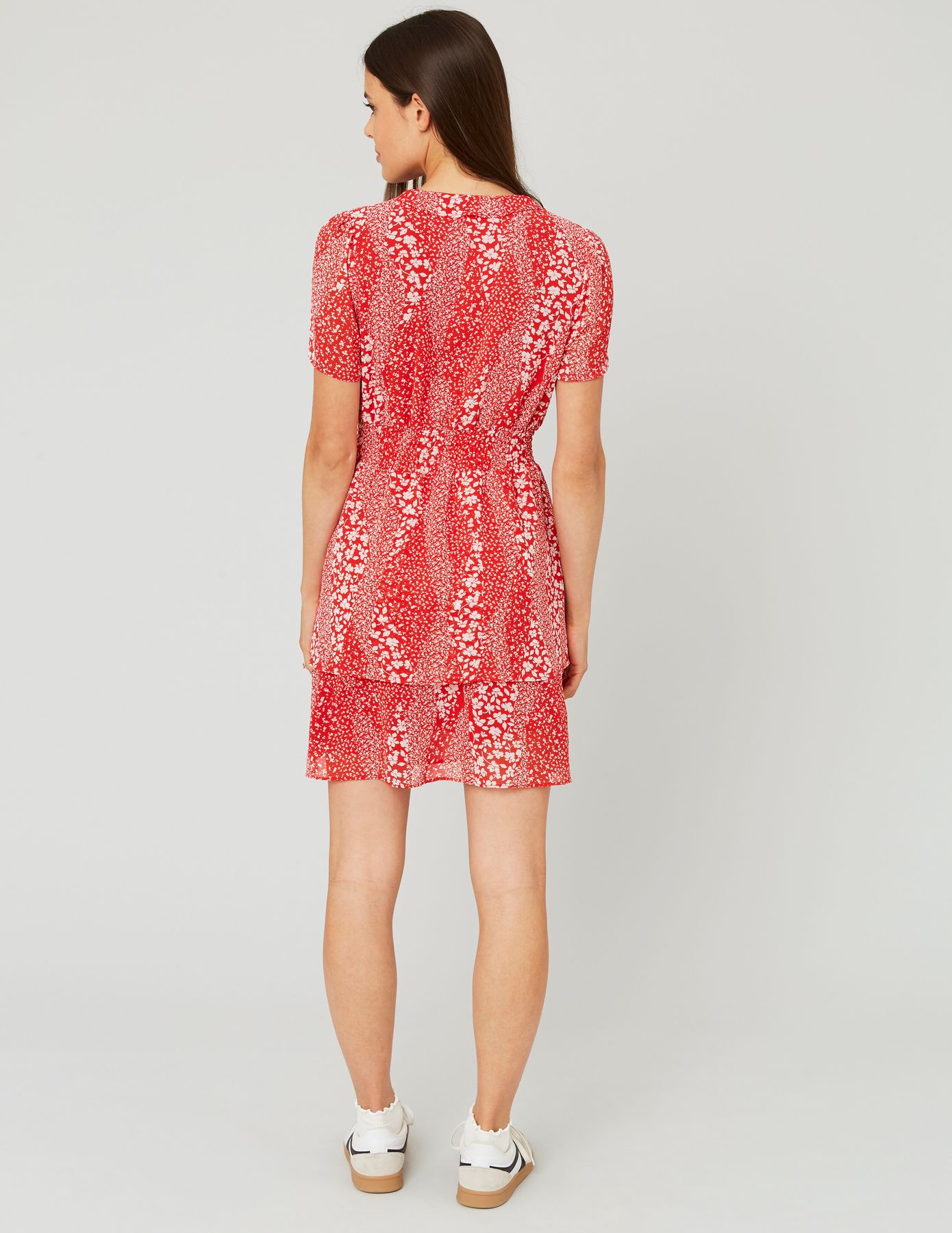 Robe courte imprimée