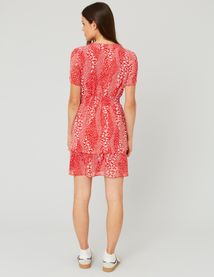 Robe courte imprimée