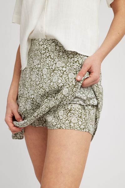 Jupe short imprimée