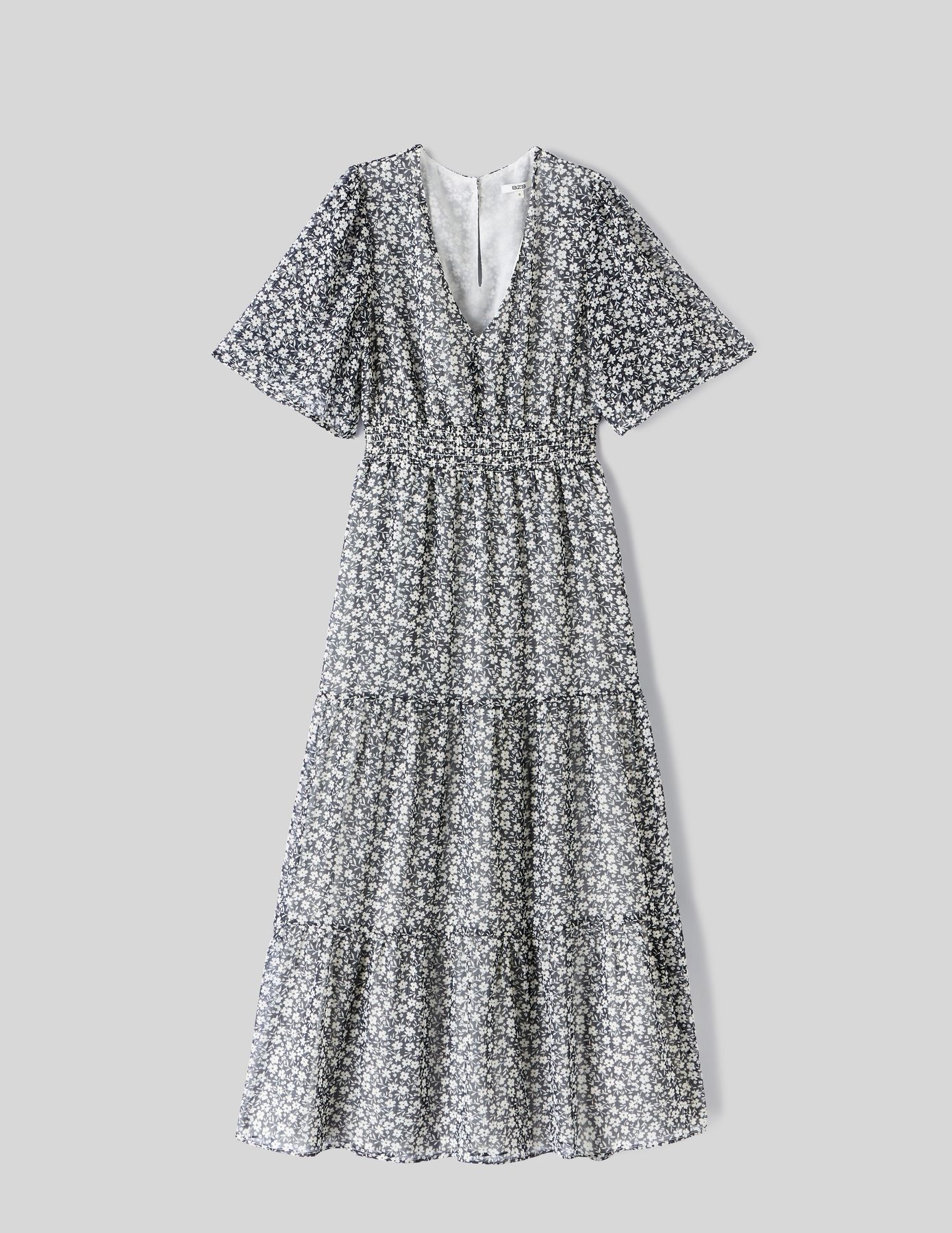 Robe longue imprimée