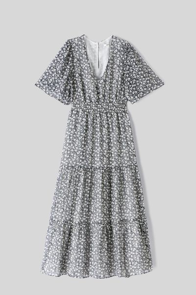 Robe longue imprimée