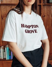 T-shirt imprim&eacute; flock