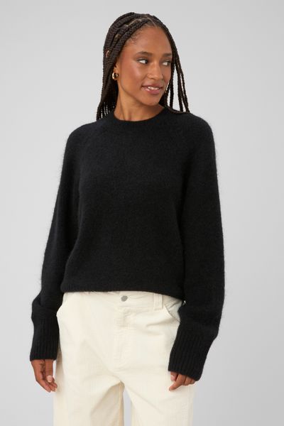Pull col rond premium