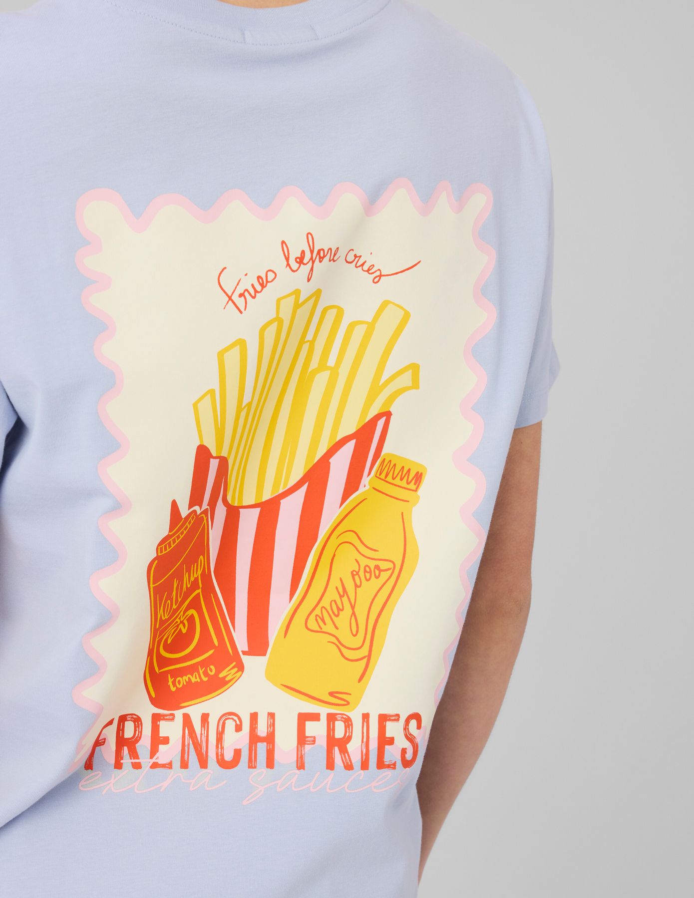 T-shirt imprim&eacute; devant/dos