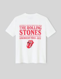 T-shirt imprimé licence Rolling Stones