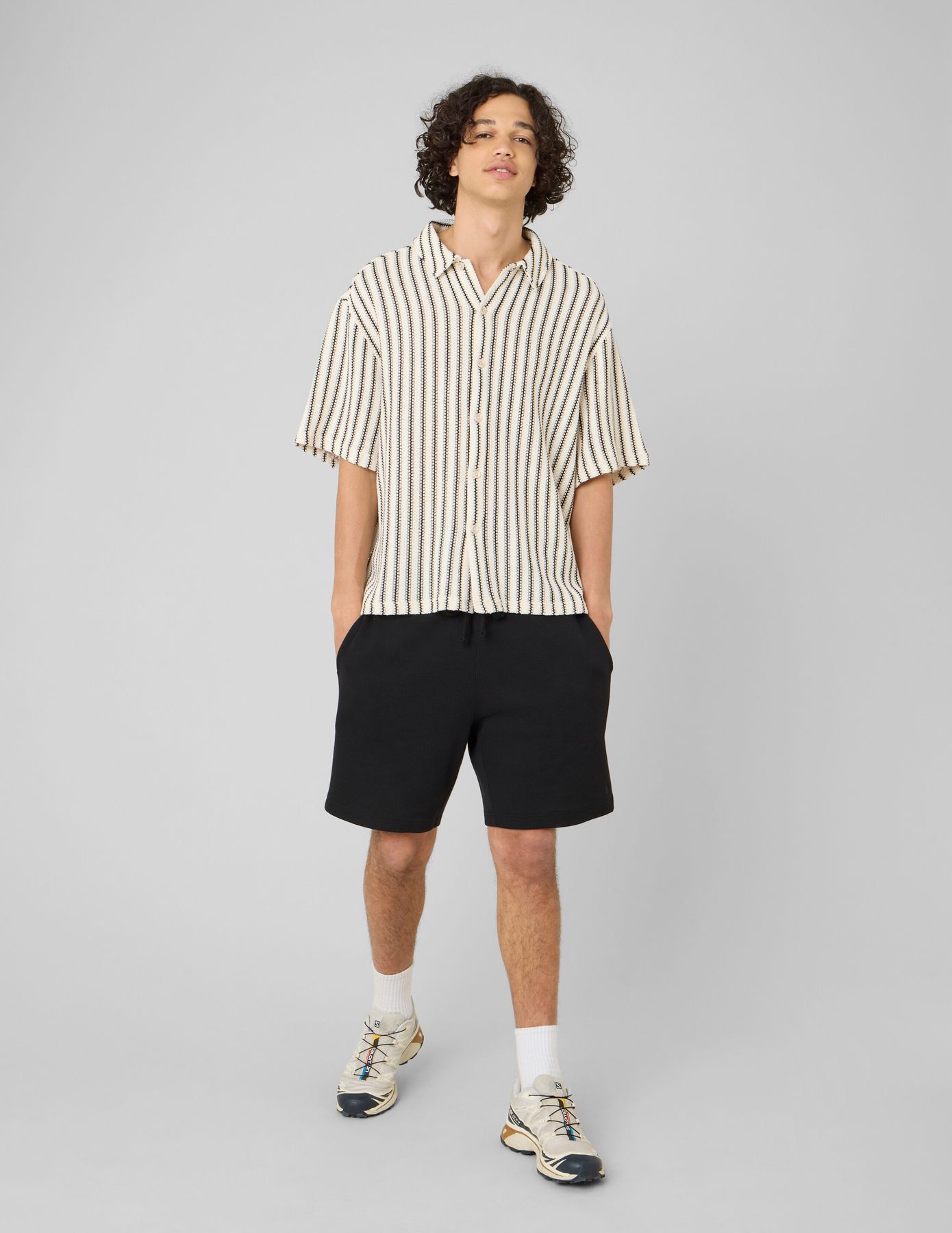 Chemise manches courtes tricot