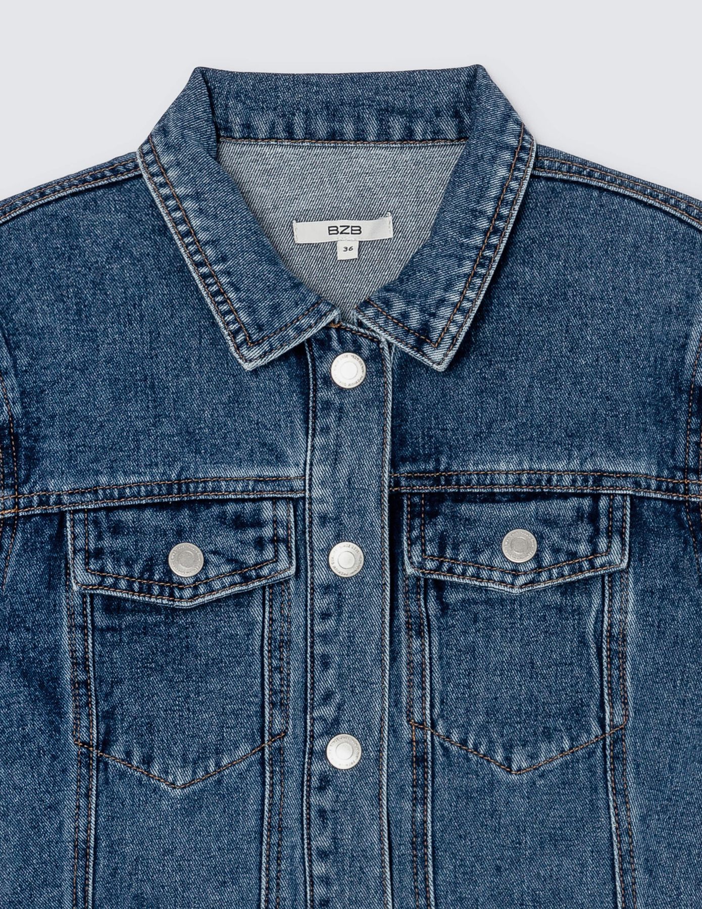 Robe courte en jean