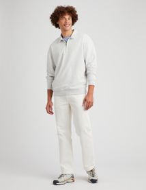 Sweat col polo oversize