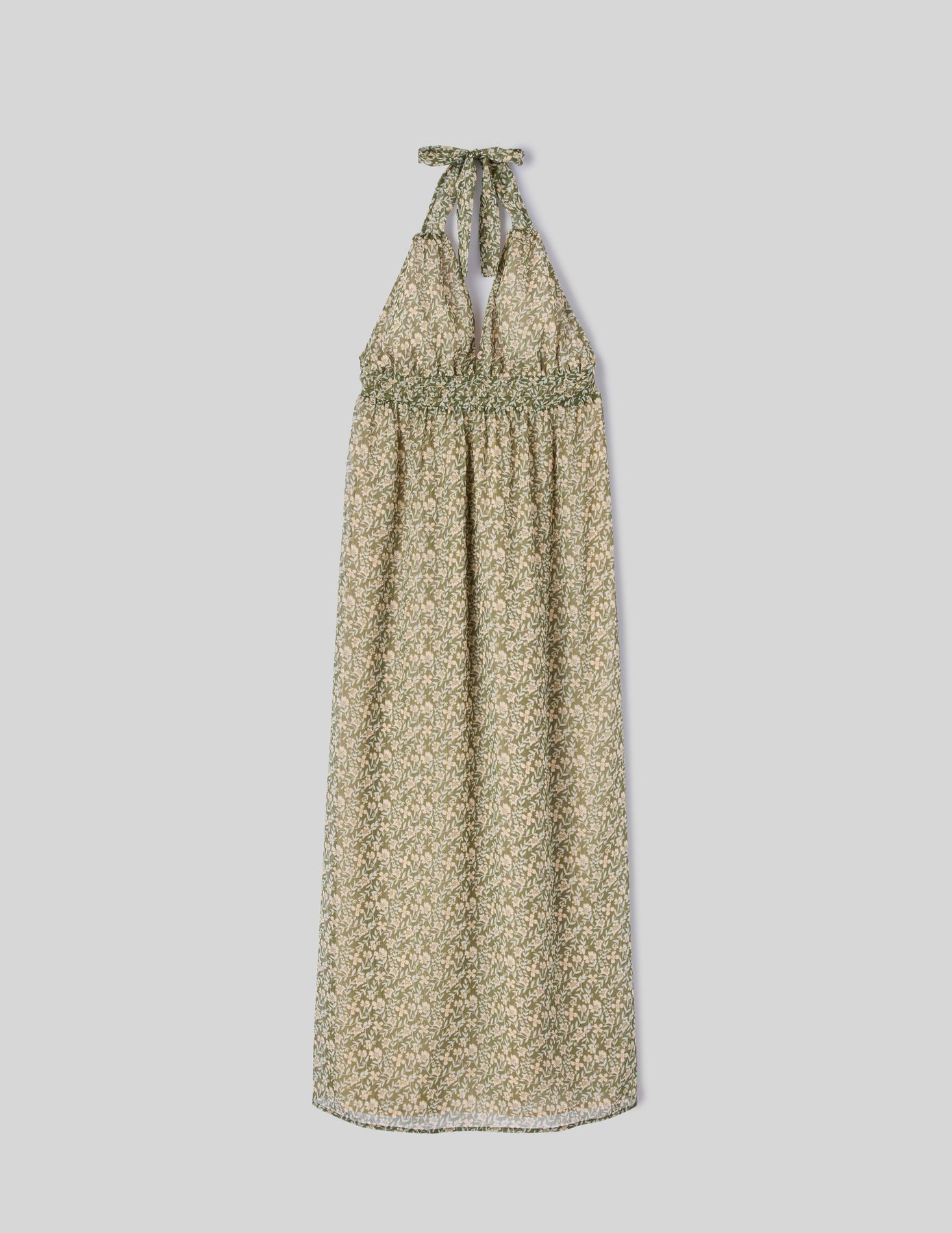 Robe longue imprimée