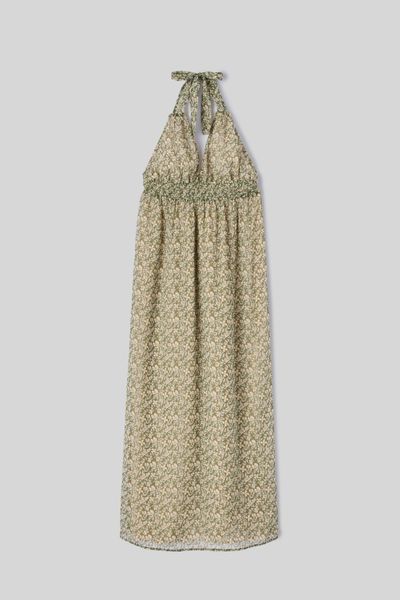 Robe longue imprimée