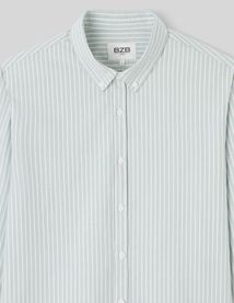 Chemise oxford rayée